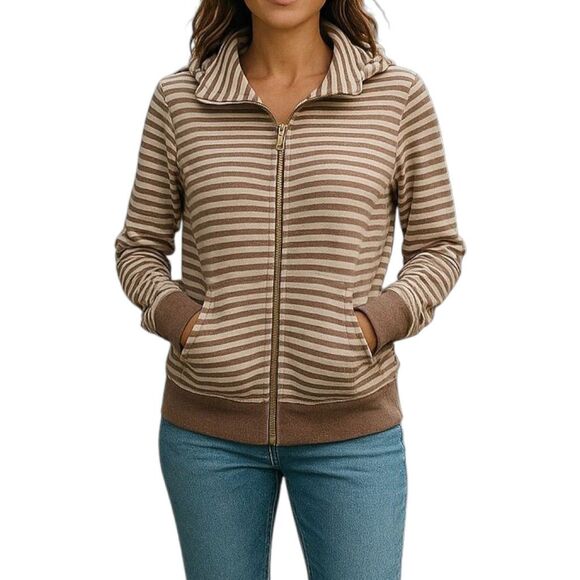 Calvin Klein Performance Quick Dry Light Jacket Zippered Striped Plus Sz 1XL EUC - Picture 3 of 10